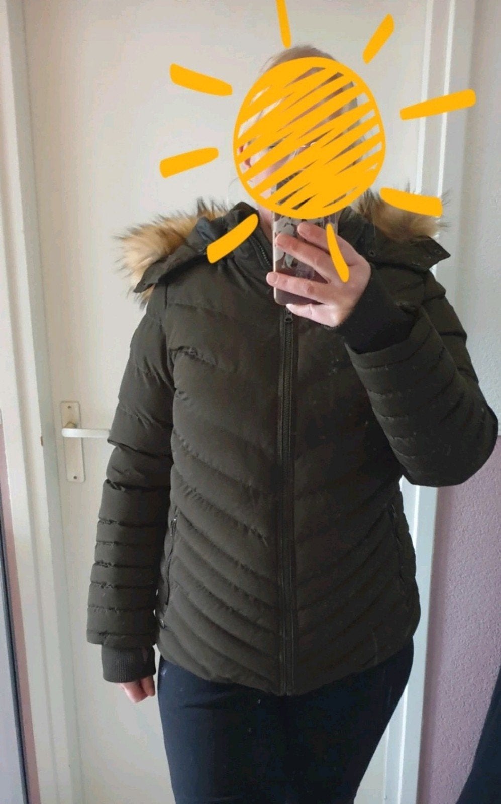 Cars jeans winterjas XL, Bruin, Maat 42/44 (L), Nieuw, Ophalen of Verzenden