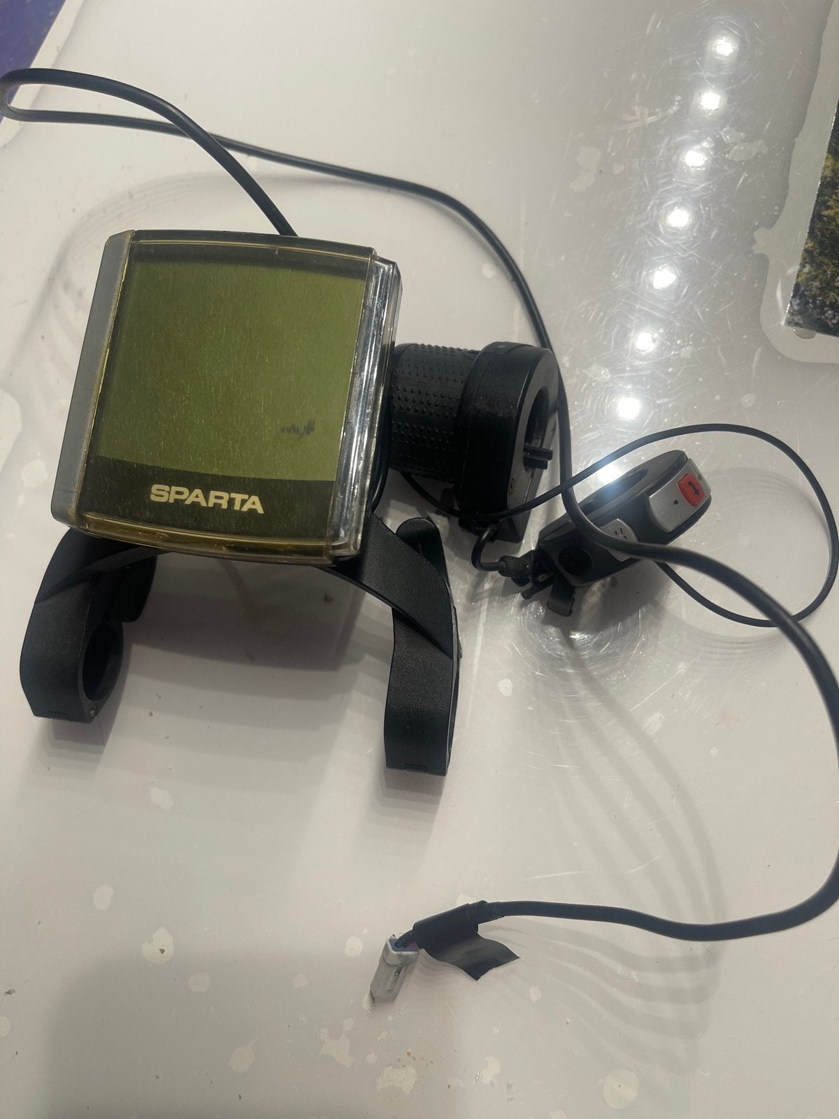 Sparta Batavus Koga fietsdisplay compleet, Fietsen en Brommers, Fietsaccessoires | Fietscomputers, Ophalen of Verzenden, Gebruikt