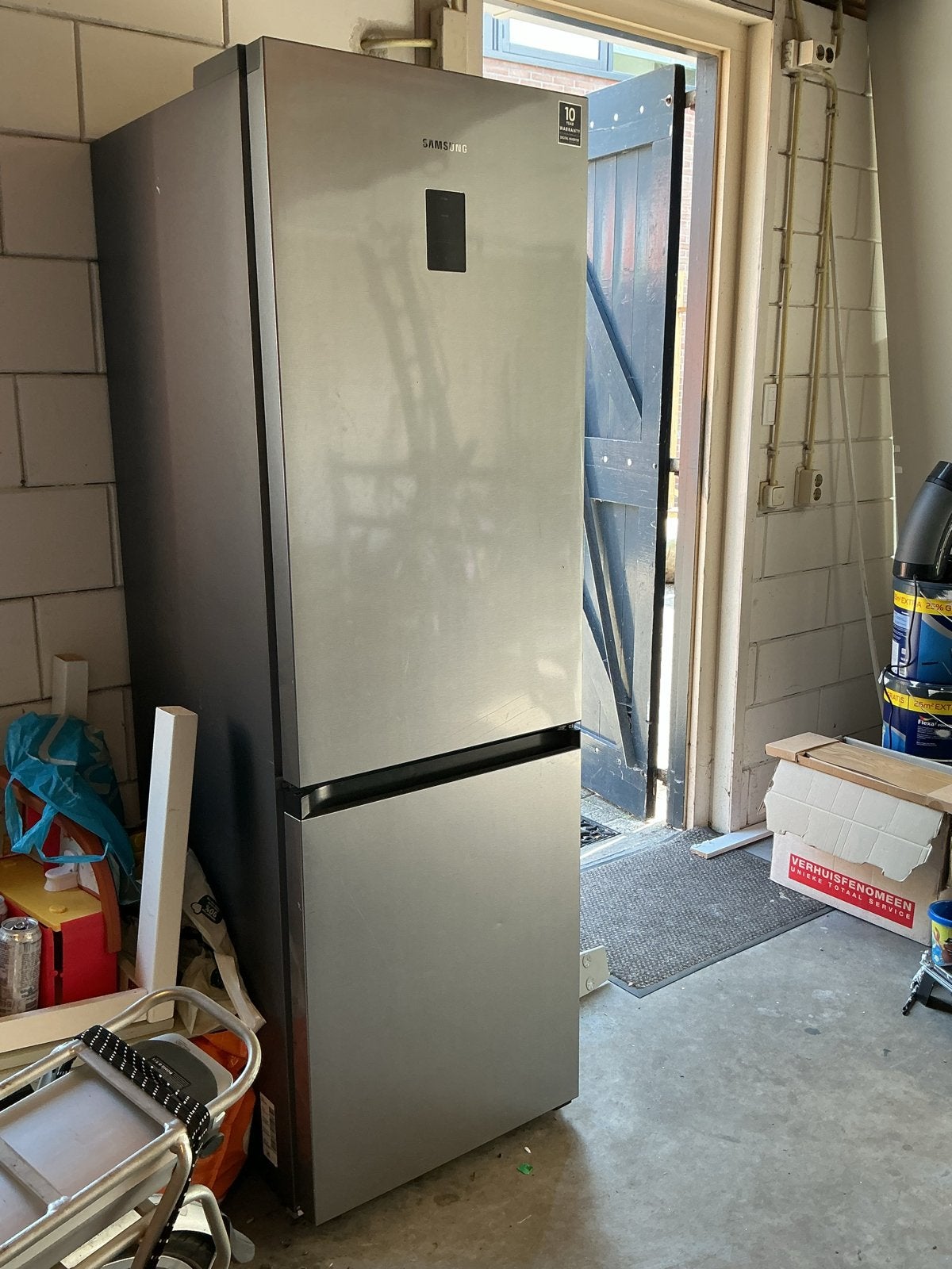 Samsung Koel-vriescombinatie - Gebruikt, werkt perfect, Witgoed en Apparatuur, Ophalen, Gebruikt, 200 liter of meer, 60 cm of meer