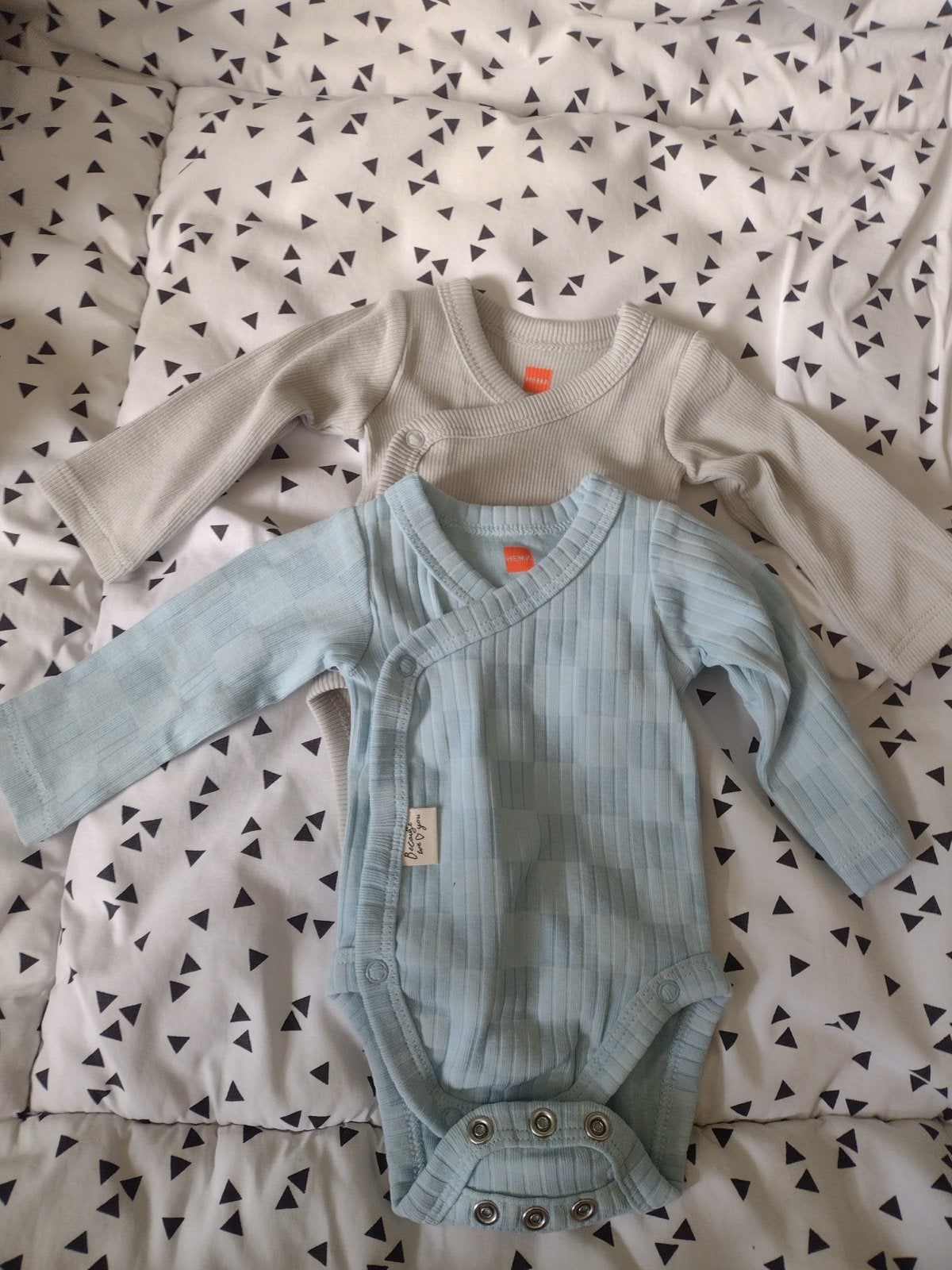 Hema overslagrompers maat 44 - extra zacht, Kinderen en Baby's, Babykleding | Prematuur, Ophalen, Zo goed als nieuw, Jongetje of Meisje