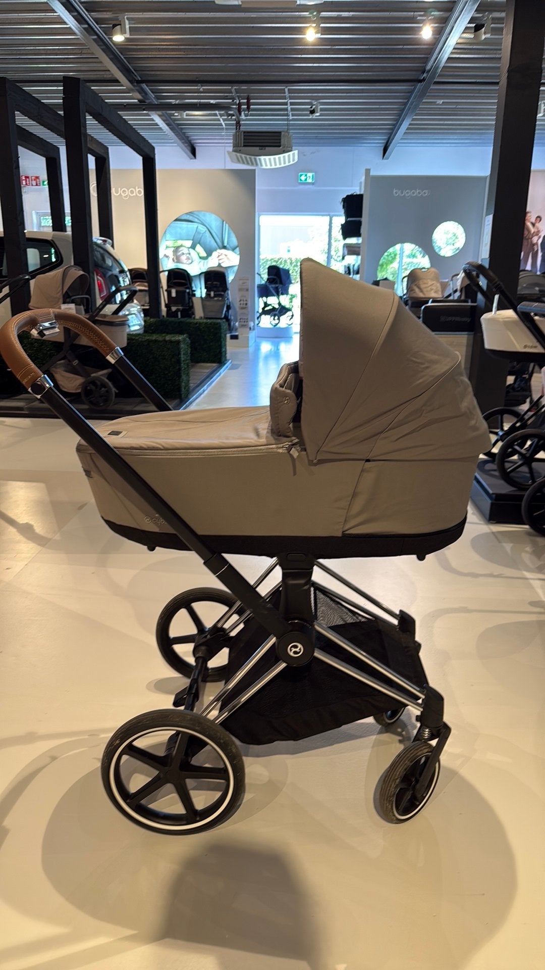 Cybex Priam 4 Mirage Grey/Chrome Brown incl. Voetenzak, Ophalen, Nieuw