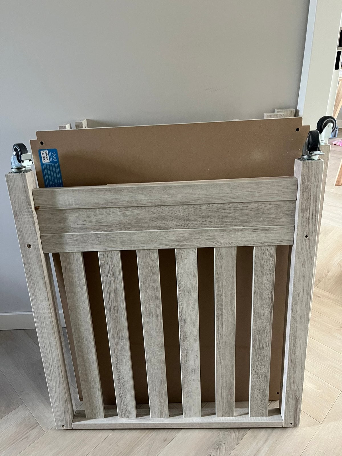 Babybox, Ophalen, Gebruikt, Rechthoekig, In hoogte verstelbaar