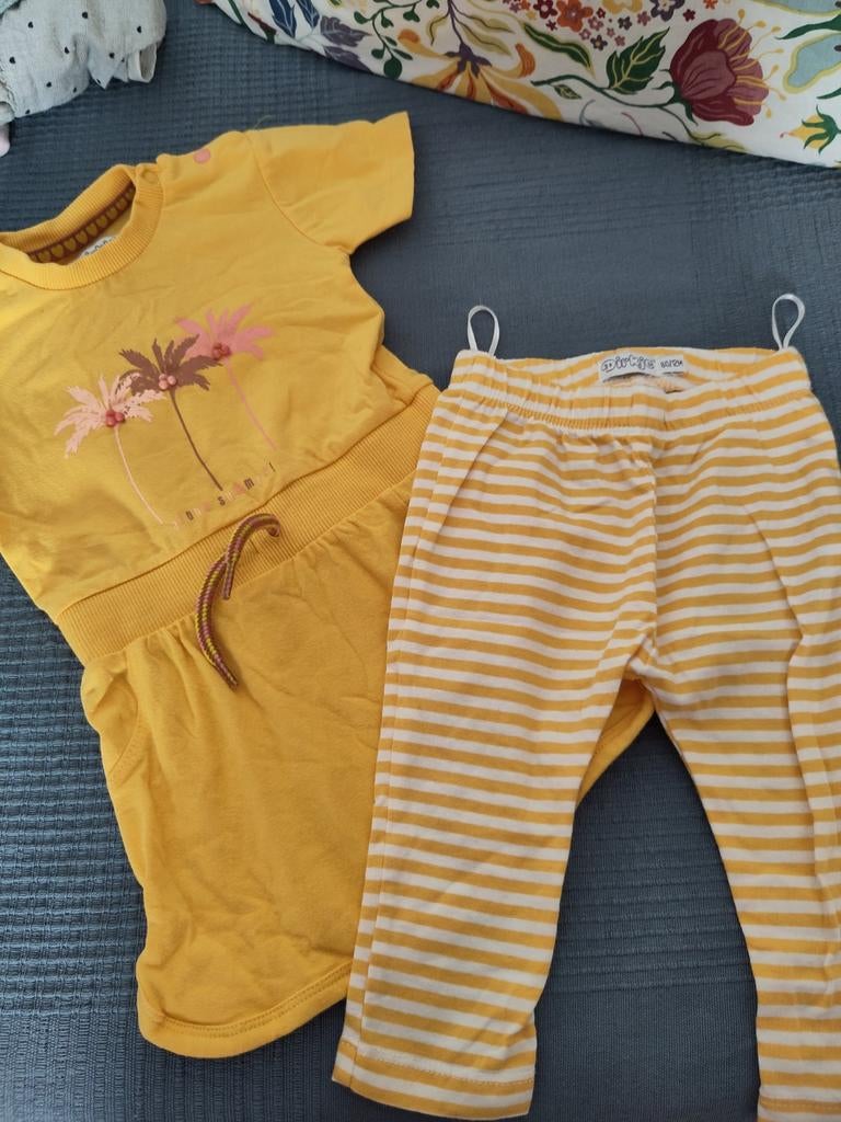 Leuk setje met jurkje en legging van Dirkje maat 80, Kinderen en Baby's, Babykleding | Maat 80, Meisje, Dirkje, Ophalen of Verzenden
