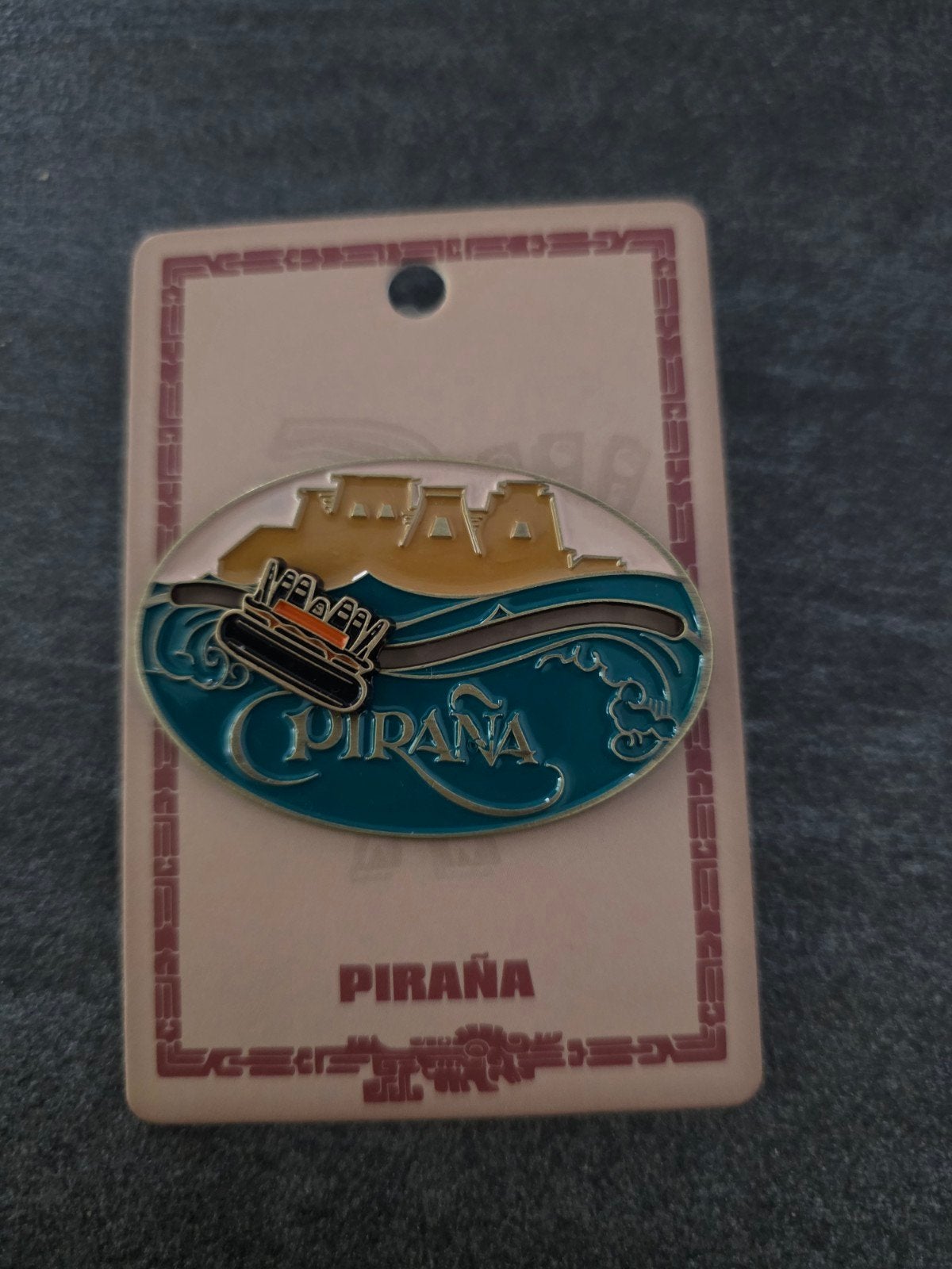 Efteling Piranha Pin - Nieuw op kaart, Ophalen, Nieuw