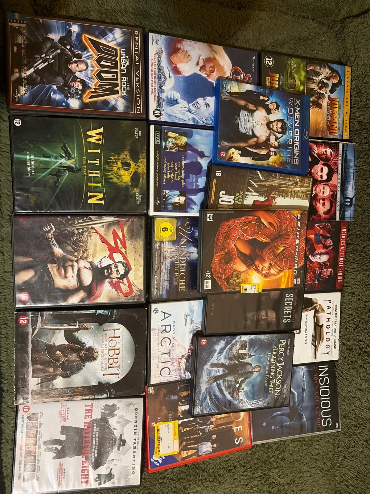 Grote collectie Blu-rays en DVD's (20+ stuks), Ophalen, Vanaf 16 jaar, Nederlands, Overige genres