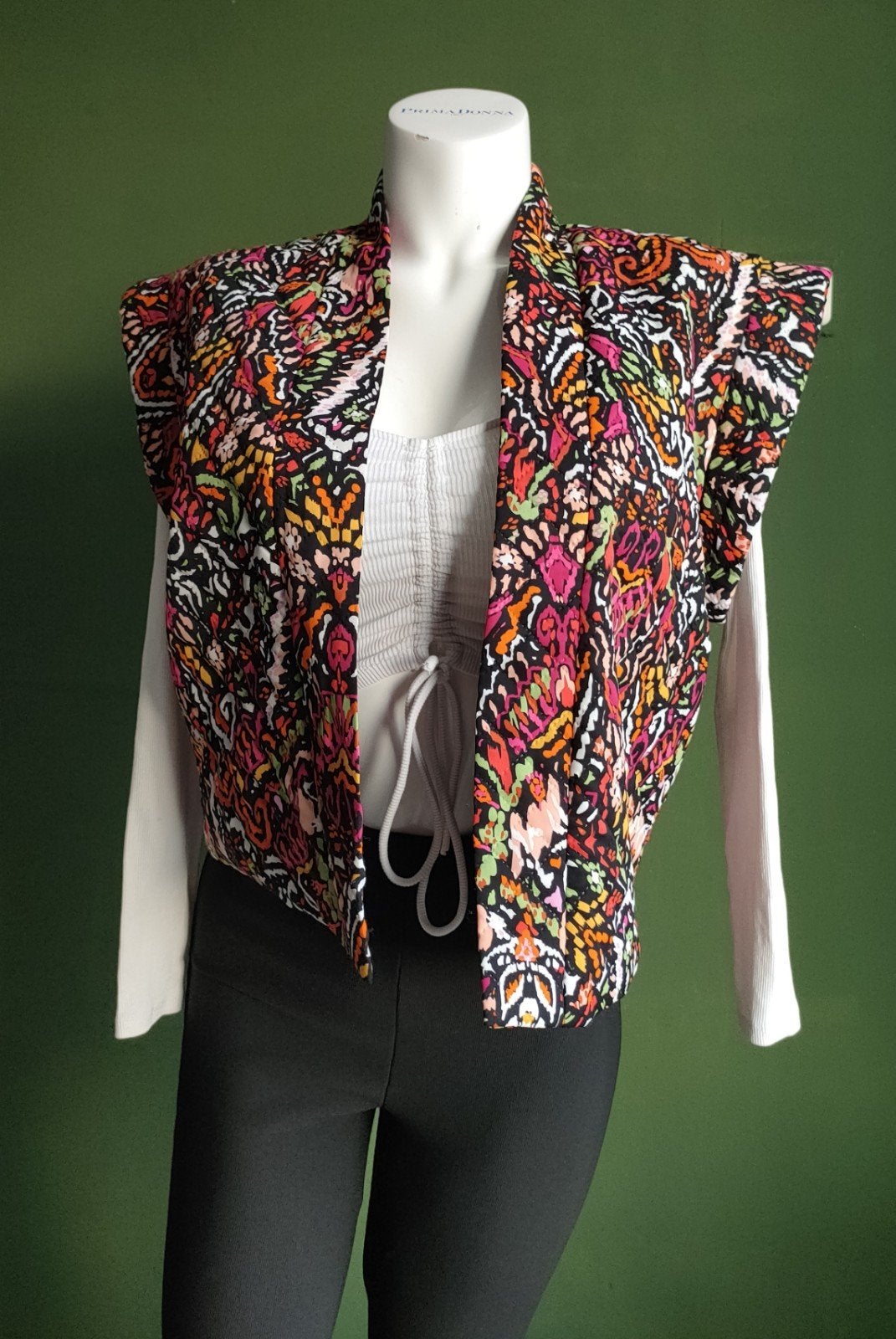 Nieuwe Loavies mouwloze top met kleurrijke print, maat S, Loavies, Ophalen of Verzenden, Nieuw