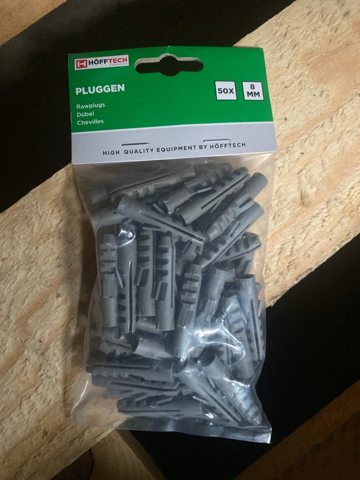 12x Nieuwe Hofftech Pluggen 8mm - 50 stuks per verpakking, Onbekend, Nieuw, Ophalen of Verzenden, Onbekend
