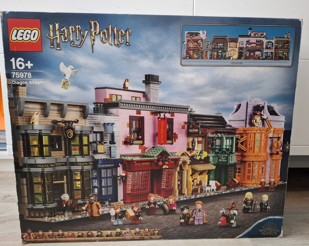 Lego 75978 WegisWeg / Diagon Alley / Harry Potter, Kinderen en Baby's, Speelgoed | Duplo en Lego, Lego, Harry Potter, Ophalen of Verzenden