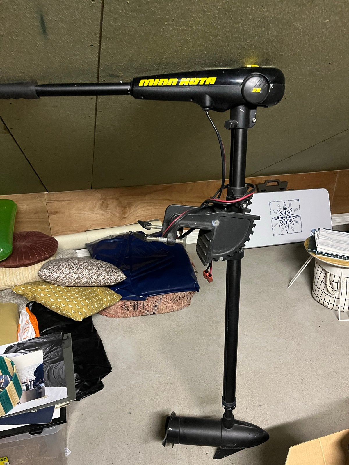 Minn Kota Vector X3 backtroller elektrische motor 55 LBS, Ophalen, Gebruikt, Motor en Techniek