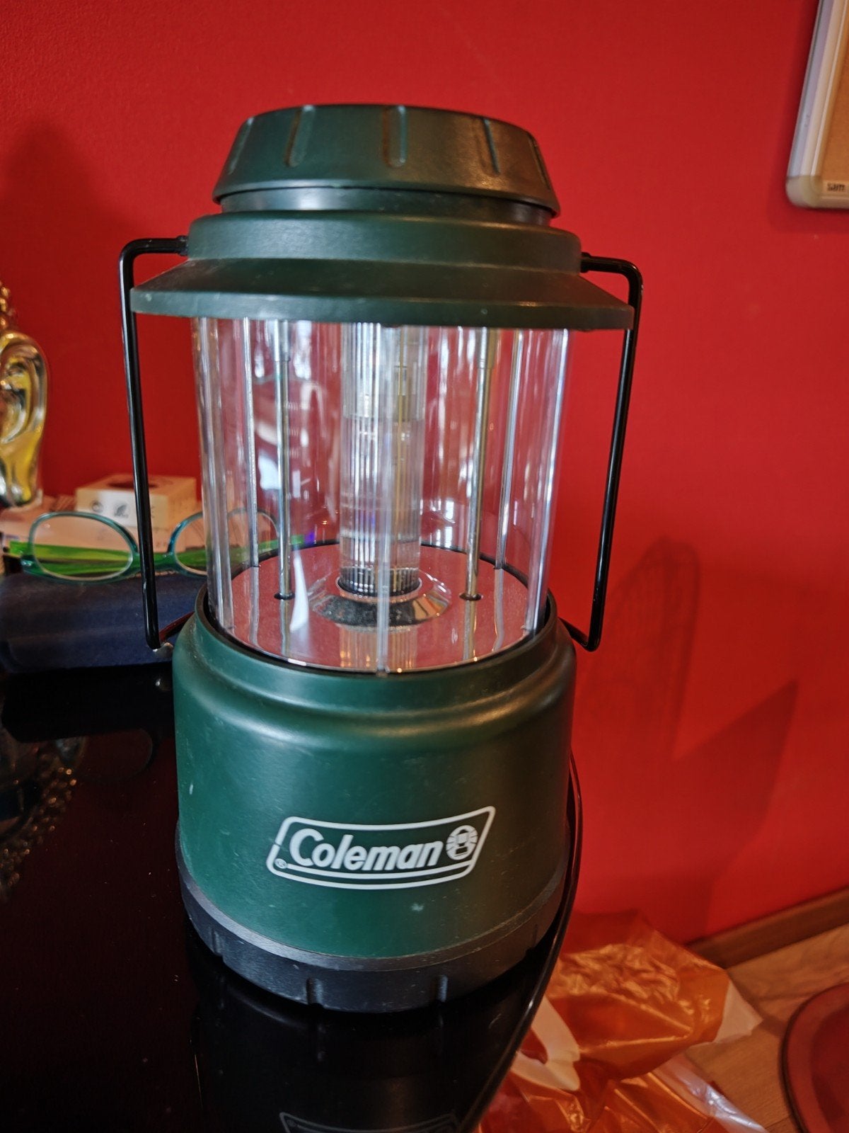 Coleman LED Lantaarn - Ideaal voor Kamperen, Ophalen of Verzenden, Zo goed als nieuw, Batterij