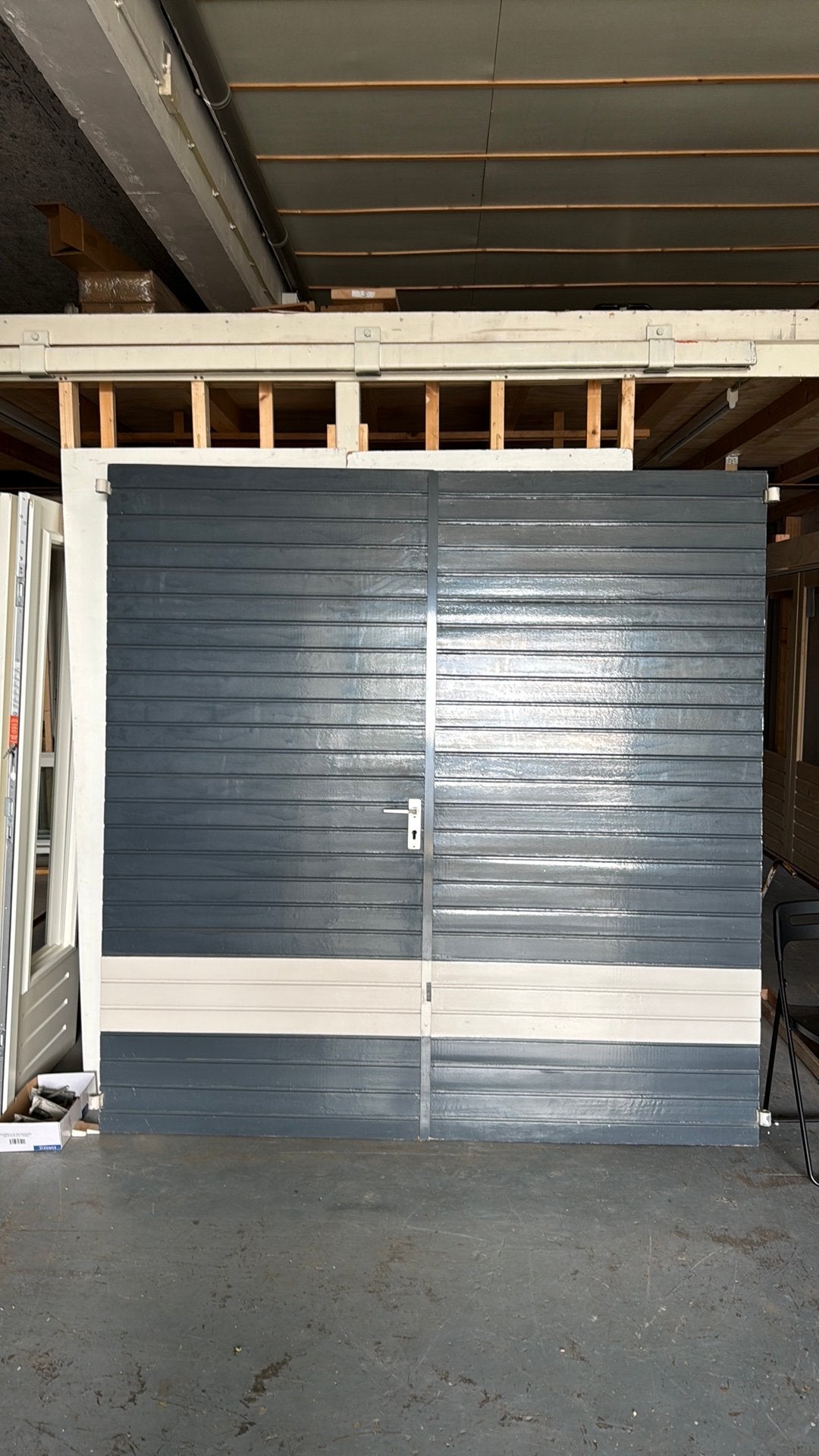 Set garagedeuren, Ophalen, Gebruikt, Garagedeur, 120 cm of meer