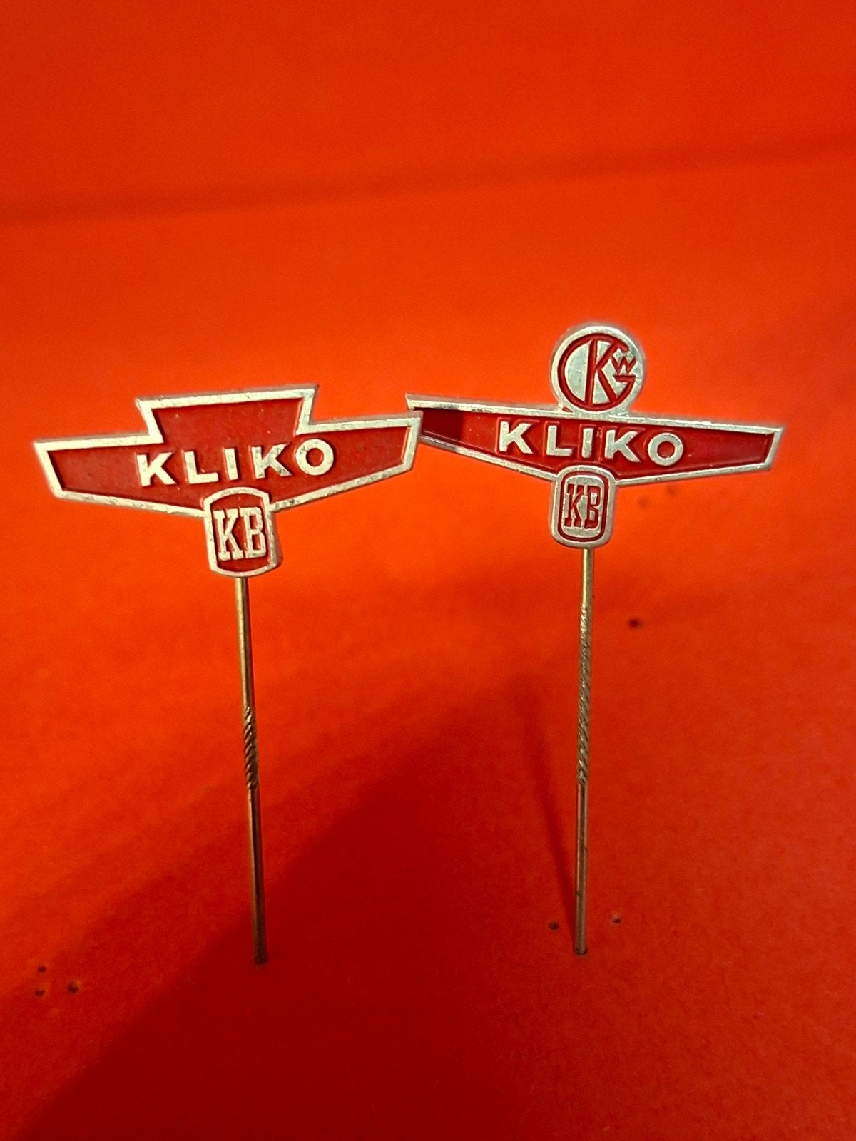 2 speldjes KLIKO MACHINE FABRIEKEN, Ophalen of Verzenden, Gebruikt, Overige onderwerpen
