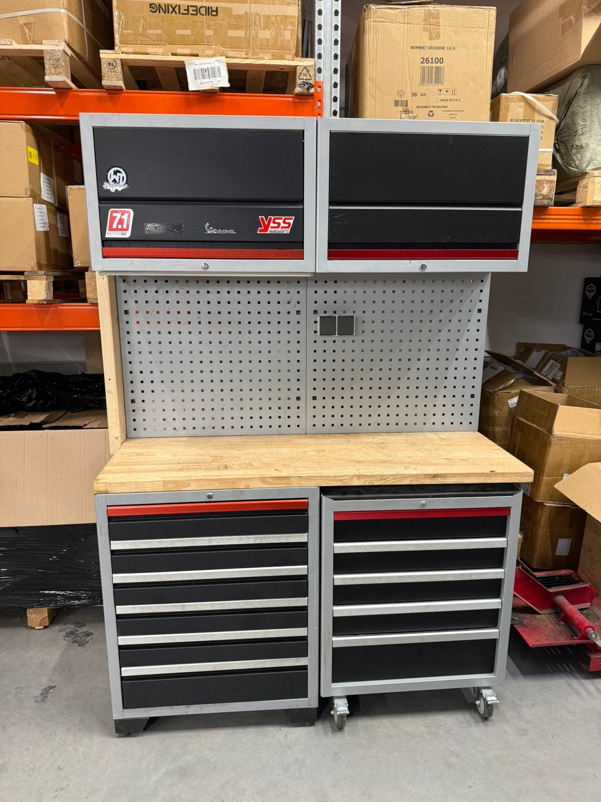 Hbm werkbank, Ophalen, Gebruikt, 120 tot 170 cm