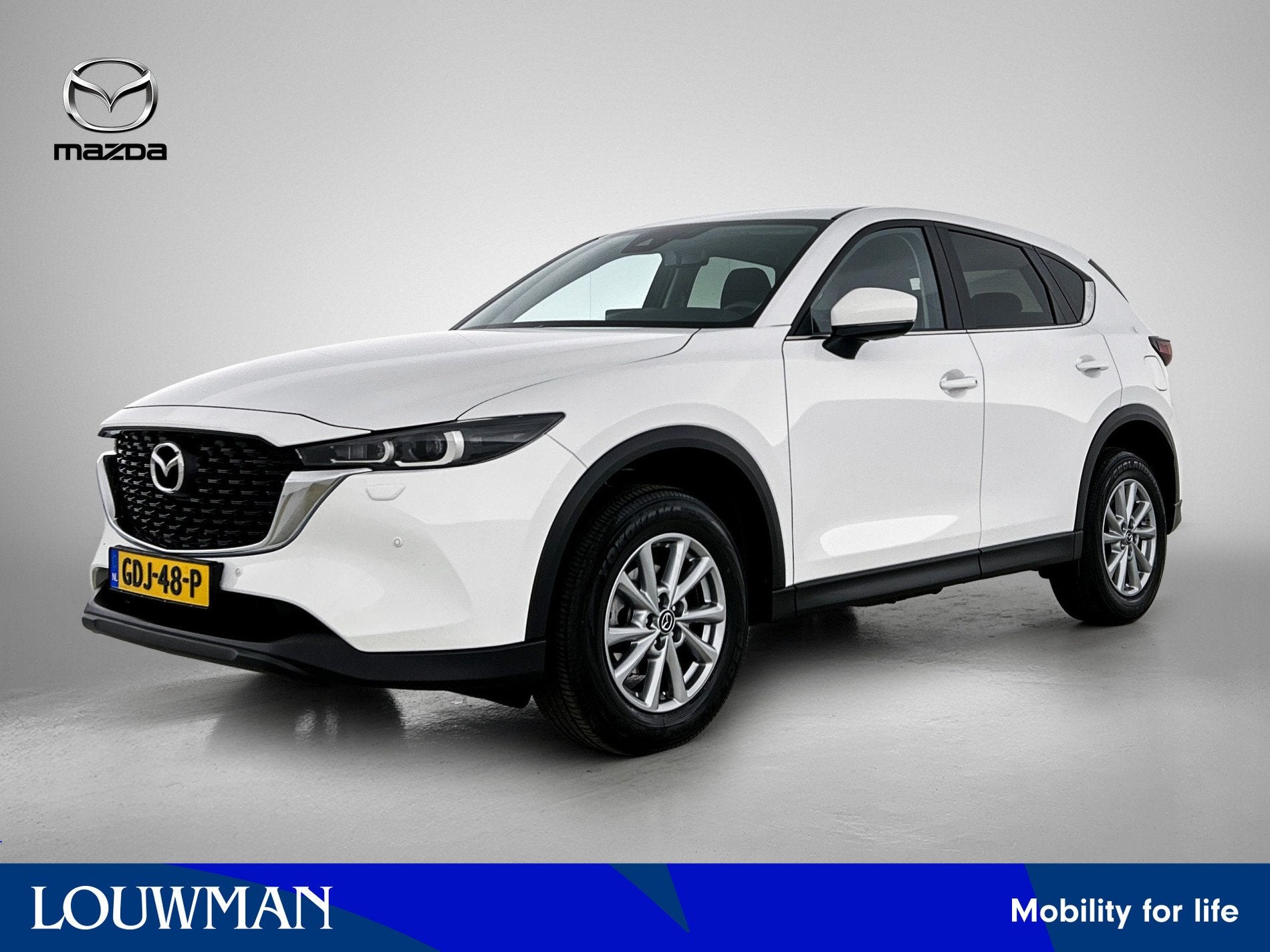 Mazda CX-5 2.0 e-SkyActiv-G M Hybrid 165 Centre-Line Automaa, Auto's, Stof, Gebruikt, Zwart, 4 cilinders