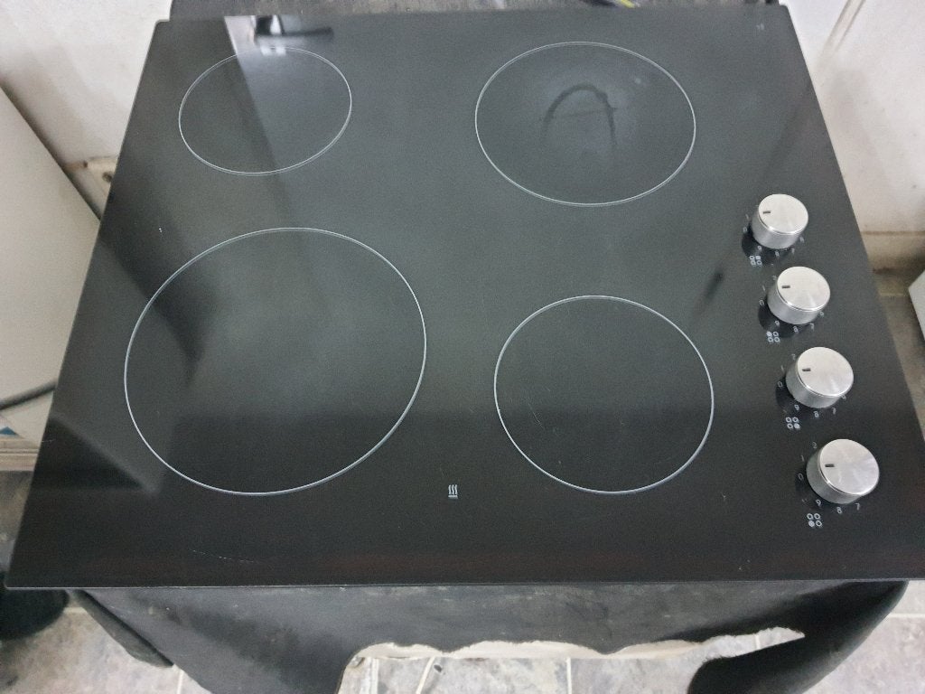 IKEA Inbouw Keramische Kookplaat werkt uitstekend, Witgoed en Apparatuur, Kookplaten, Ophalen, Keramisch, 4 kookzones, Zo goed als nieuw
