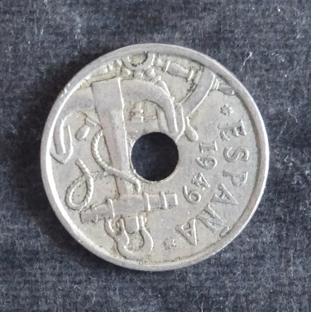 Munten Spain, Postzegels en Munten, Ophalen of Verzenden, Overige landen