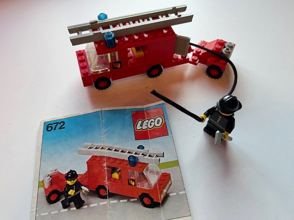 Lego classic 672, City, Lego, Ophalen of Verzenden, Zo goed als nieuw