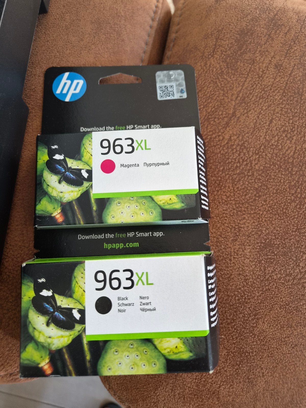 HP 963XL Inktcartridges - Zwart en Magenta, Ophalen of Verzenden, Nieuw, Cartridge, HP