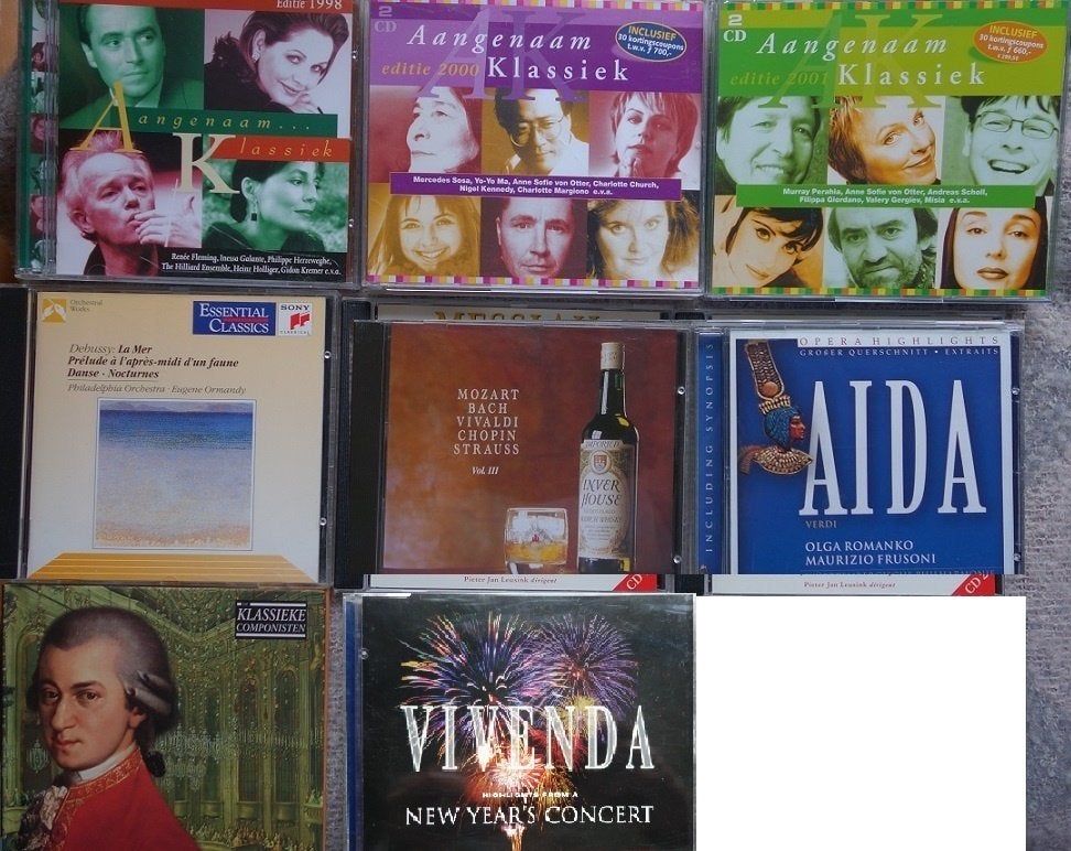 CD's met klassieke muziek, Ophalen of Verzenden, Classicisme, Gebruikt, Overige typen