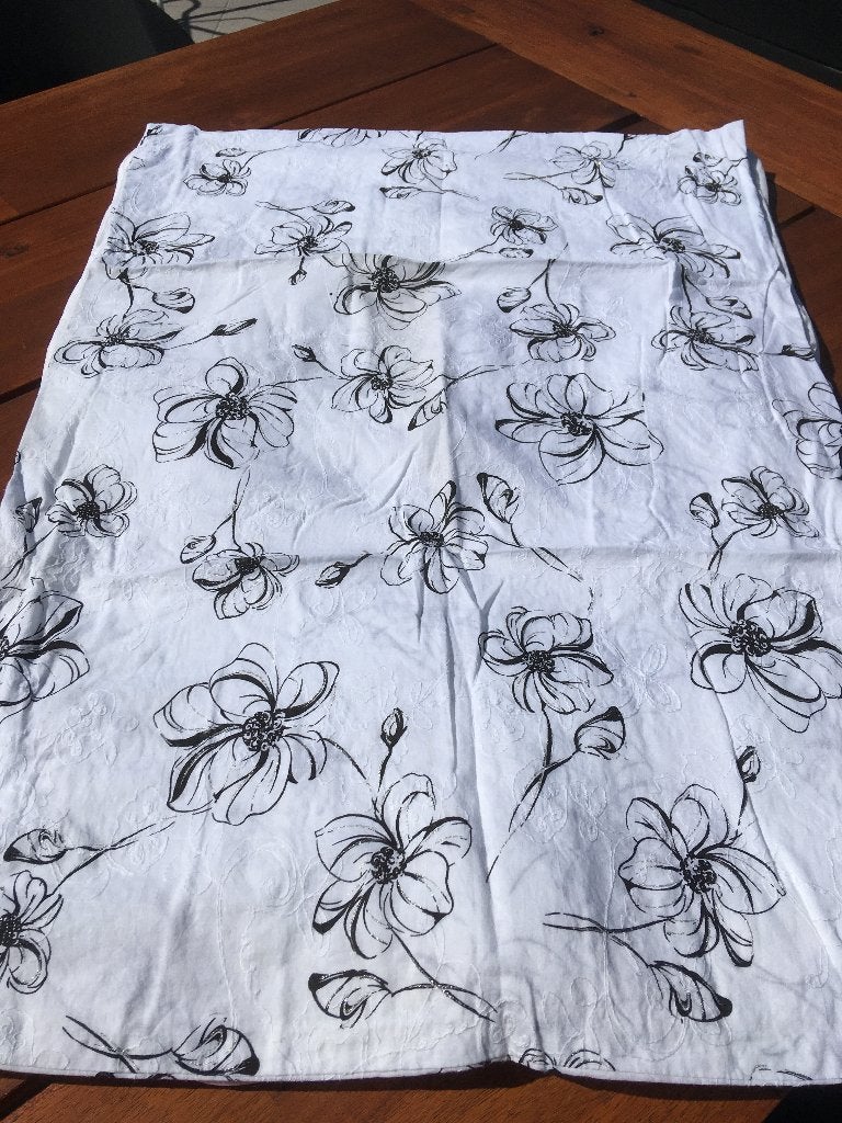 Dekentje voor reiswieg Quinny Buzz Rocking Black '11, Ophalen of Verzenden, Zo goed als nieuw, Ademend, Wit