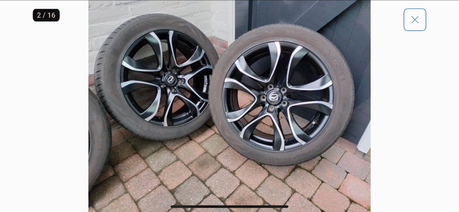 19 inch Velgen 5x114.3 met Zomerbanden, Gebruikt, 255 mm, Banden en Velgen, Personenwagen