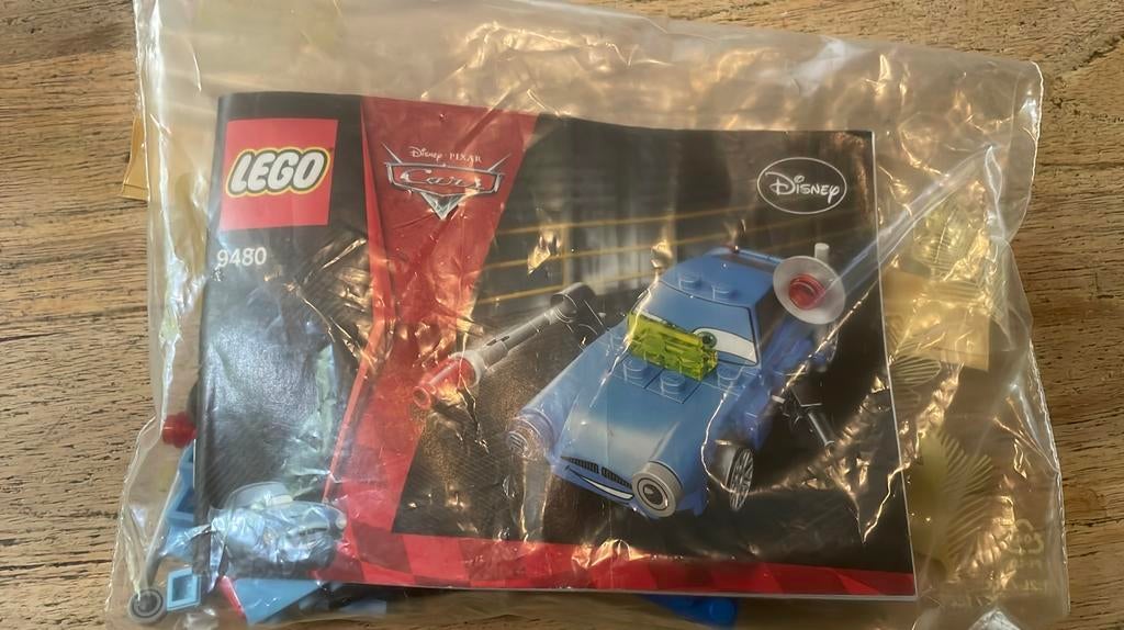 Lego cars 9480 compleet, Ophalen of Verzenden, Zo goed als nieuw