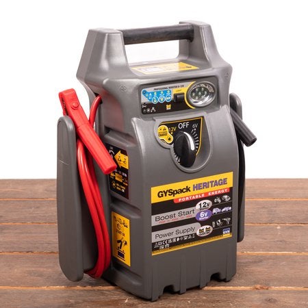 Jumpsyarter 12 / 6 volt gys, Ophalen