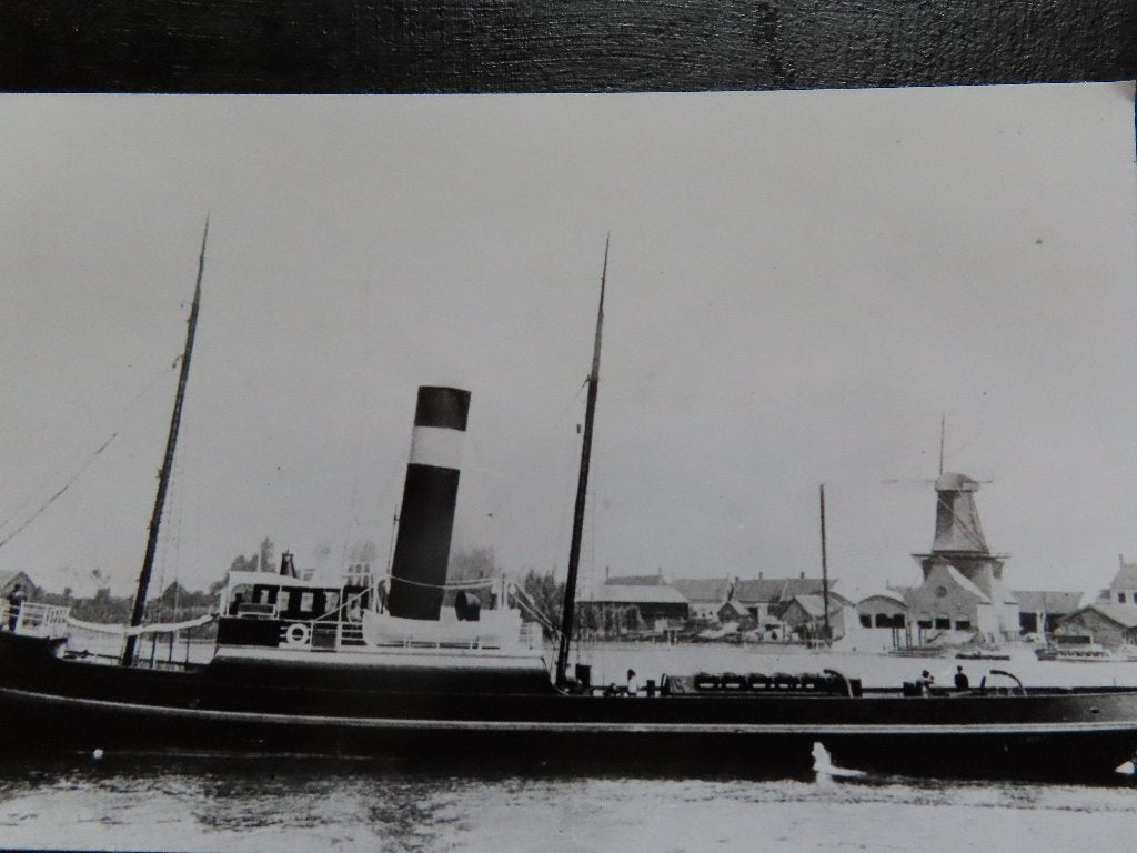 foto " Poolzee " Smit & co, Ophalen of Verzenden, Gebruikt, Motorboot, Kaart, Foto of Prent