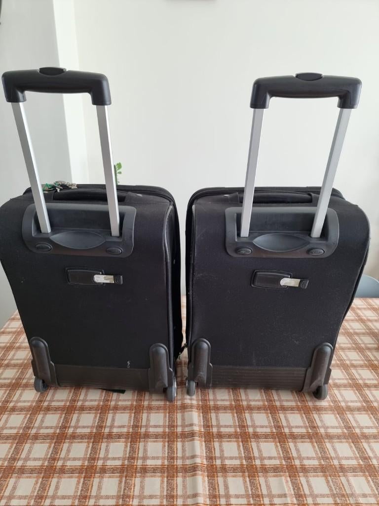 2 handbagage koffer reiskoffer reistrolley cabine koffer, Sieraden, Tassen en Uiterlijk, Koffers, 50 tot 60 cm, Zo goed als nieuw