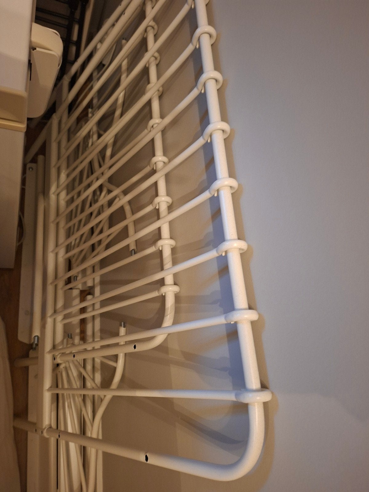 Ikea meegroei bed MINNEN, Ophalen, 70 tot 85 cm, Zo goed als nieuw, Matras