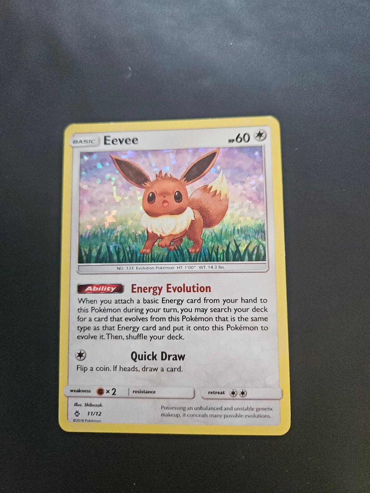 pokemon Eevee 11/12, Ophalen of Verzenden
