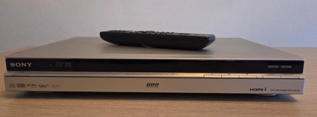 Sony RDR-HX780 DVD Recorder met Harddisk en HDMI, Gebruikt, Met harddisk, Dvd-recorder, Ophalen of Verzenden