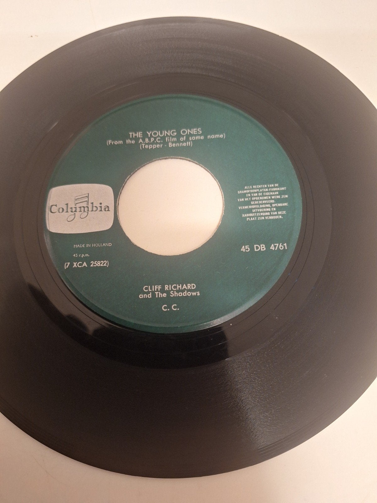 Cliff Richard & the Shadows - The Young Ones, 1962., Verzenden, 7 inch, Rock-'n-roll