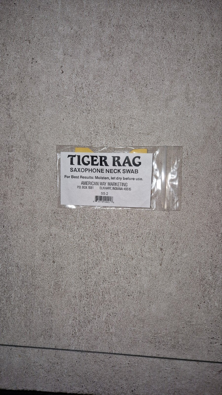 Tiger Rag Saxofoon Nek Swab, Ophalen of Verzenden, Nieuw