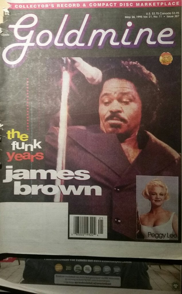 Goldmine, muziekblad:# 387 van 26-5-'95 JAMES BROWN Special, Ophalen of Verzenden, 1980 tot heden, Buitenland, Tijdschrift