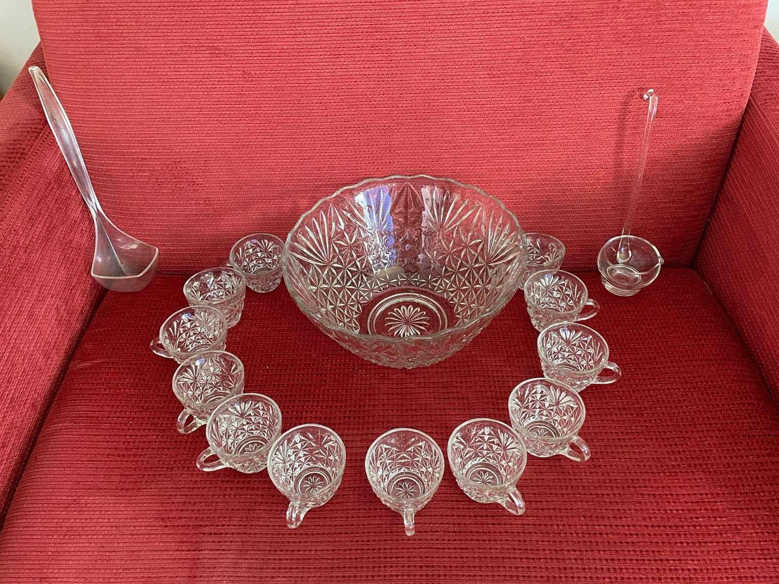 14 delige bowl set, Ophalen, Zo goed als nieuw, Glas, Overige stijlen