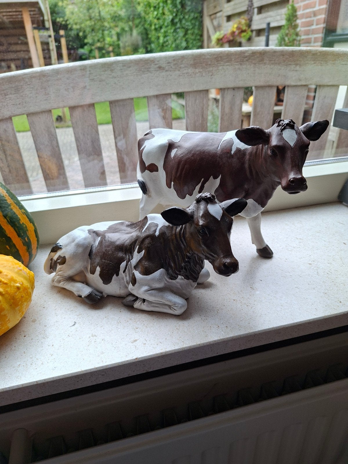 Twee mooie koeien - decoratie, Ophalen, Gebruikt, Meerkleurig, Landelijk