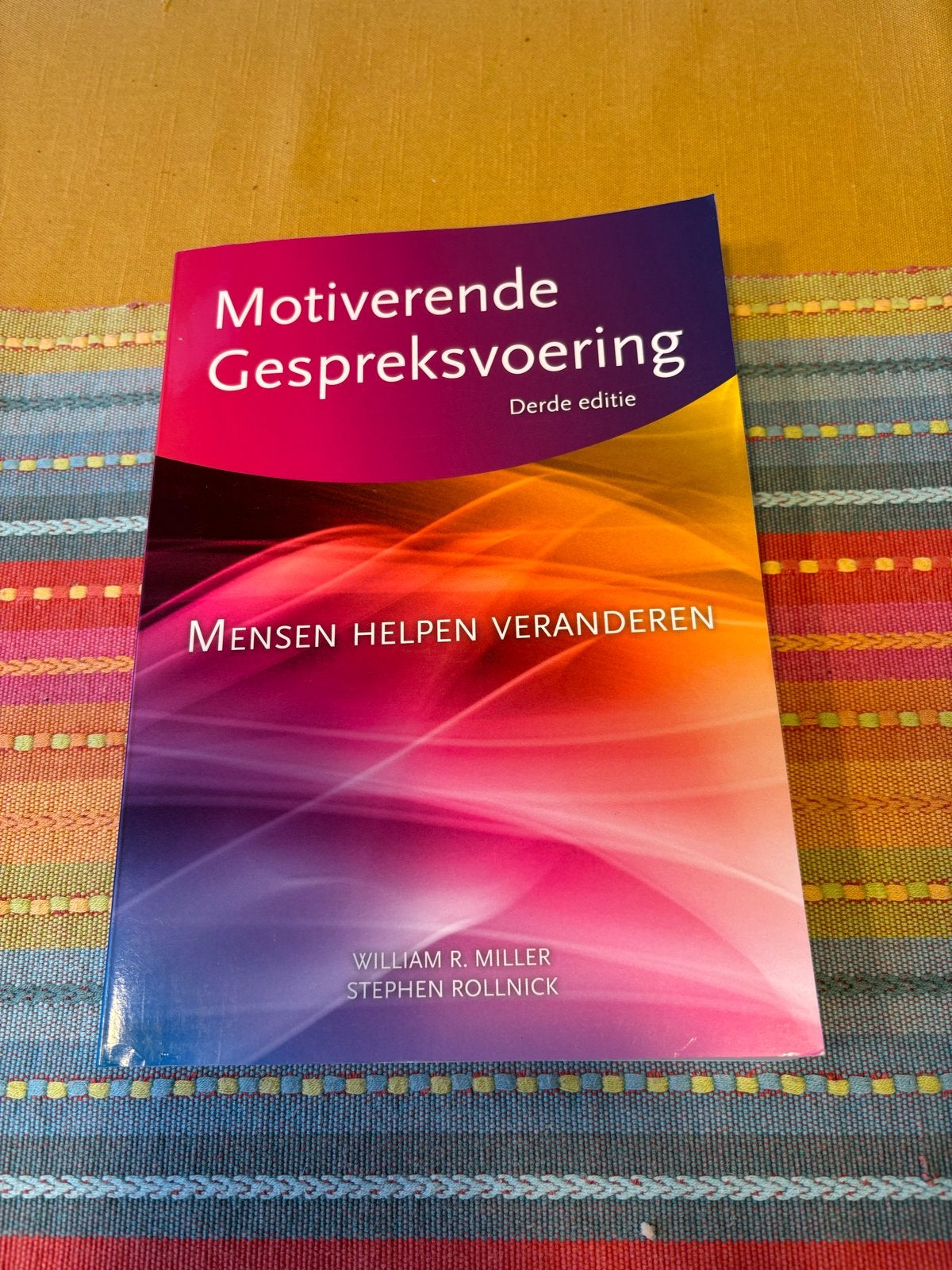 William R. Miller - Motiverende gespreksvoering, Ophalen of Verzenden, Zo goed als nieuw, William R. Miller; Stephen Rollnick