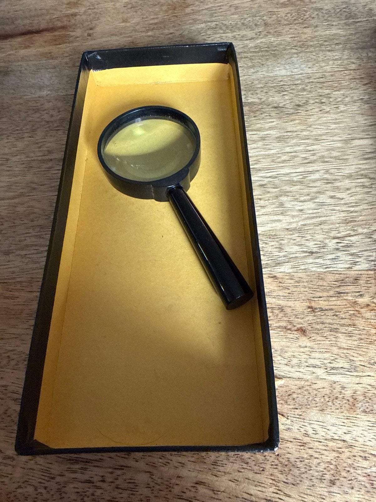Vintage vergrootglas in originele doos - No 13398, Ophalen, Gebruikt, Vergrootglas of Loep