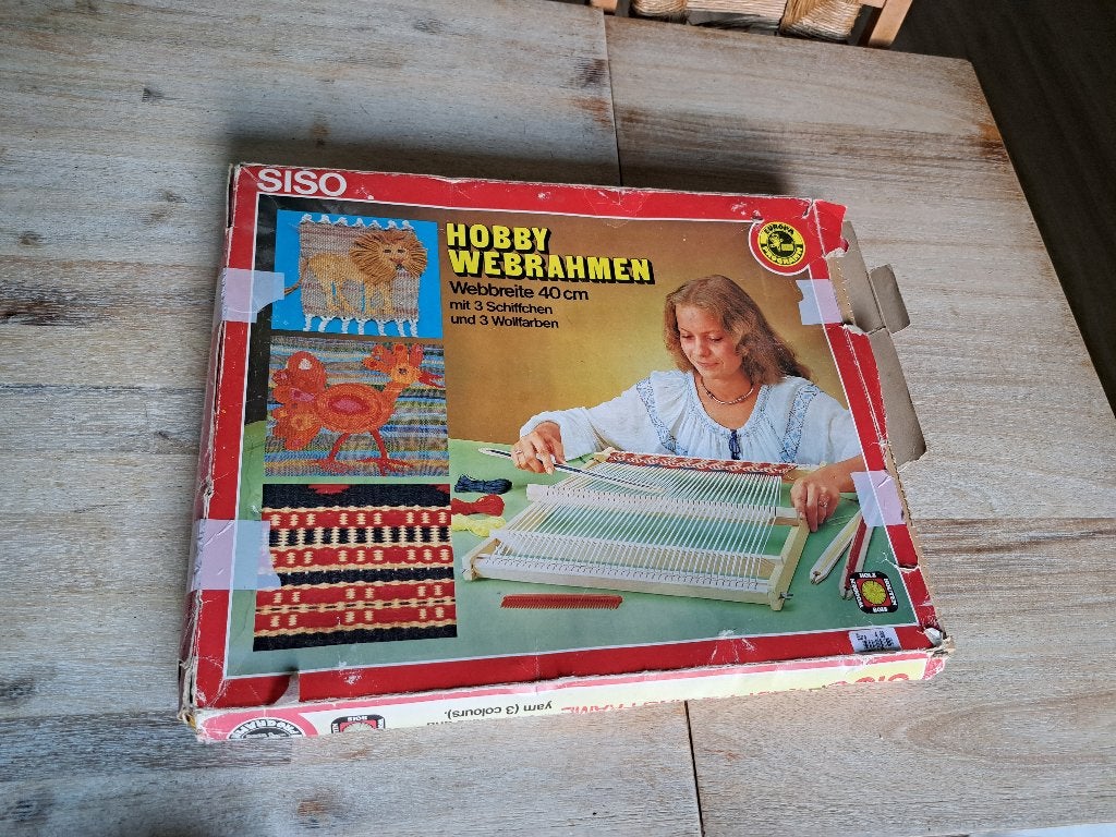 Oud SISO weefgetouw, Gebruikt, Beige, Ophalen of Verzenden, 30 tot 120 cm