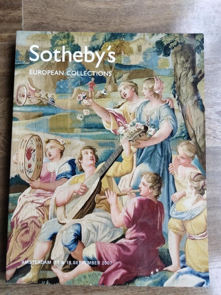 Sotheby's European Collections Catalogus 2007, Gelezen, Sotheby's, Ophalen of Verzenden, Overige onderwerpen