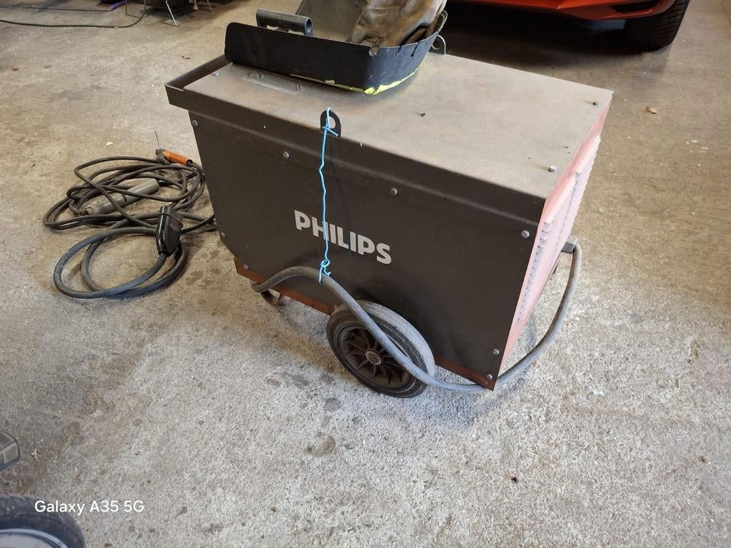 Philips MMA 315 T Elektrisch Lasapparaat, Ophalen of Verzenden, Gebruikt, 250 ampère of meer, Elektroden