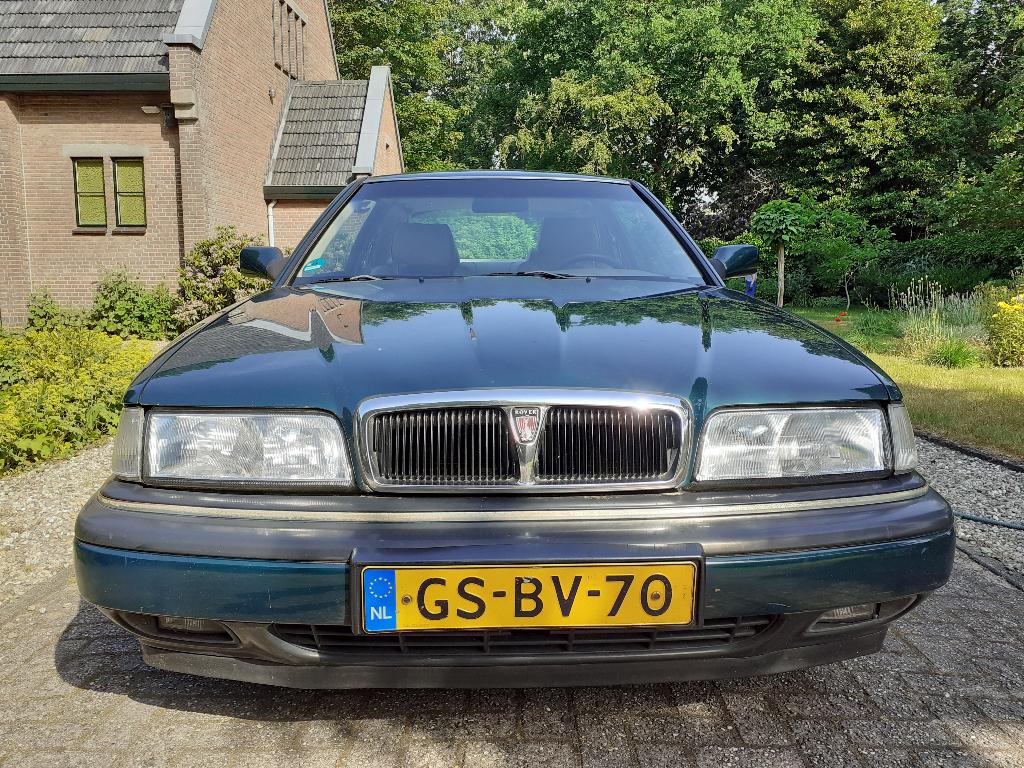 Rover 800-Serie 2.7 827 Coupe AUT U9 1993 Groen, Auto's, Rover, Beige, 800-Serie, 4 stoelen, Particulier