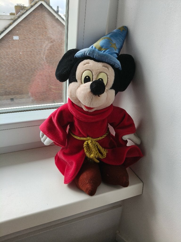 Disney Mickey Mouse  Disneyland knuffel, Ophalen, Mickey Mouse, Zo goed als nieuw, Knuffel