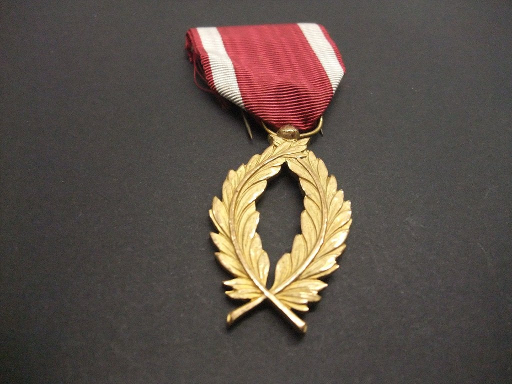Palmen Kroonorde Belgische nationale onderscheiding, Ophalen of Verzenden, Overige materialen