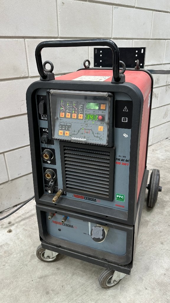Cebora TIG AC-DC EVO 260T - Defect, Doe-het-zelf en Verbouw, Ophalen, Gebruikt, 250 ampère of meer, Tig