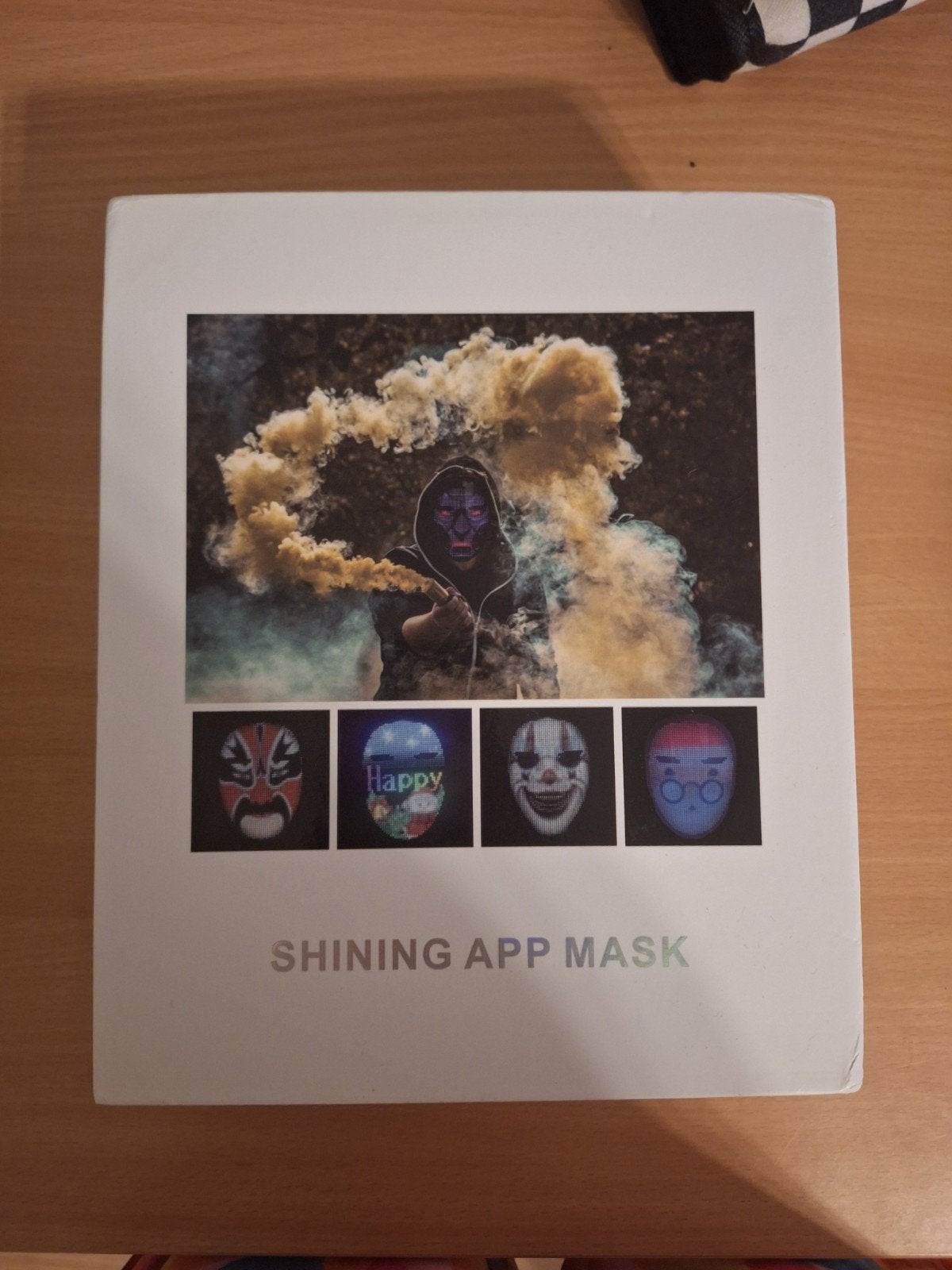 Shining App Mask - LED Gezichtsmasker met Oplaadfunctie, Hobby en Vrije tijd, Feestartikelen, Ophalen, Nieuw, Overige typen, Overige