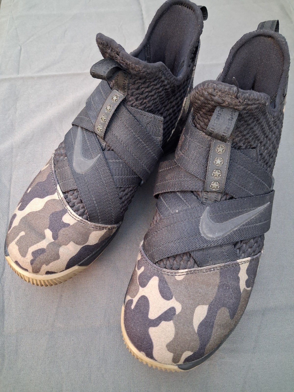 Nike LeBron Soldier 12 Camo Sneakers Maat 40 z.g.a.n.., Overige kleuren, Nike, Ophalen of Verzenden, Sneakers of Gympen