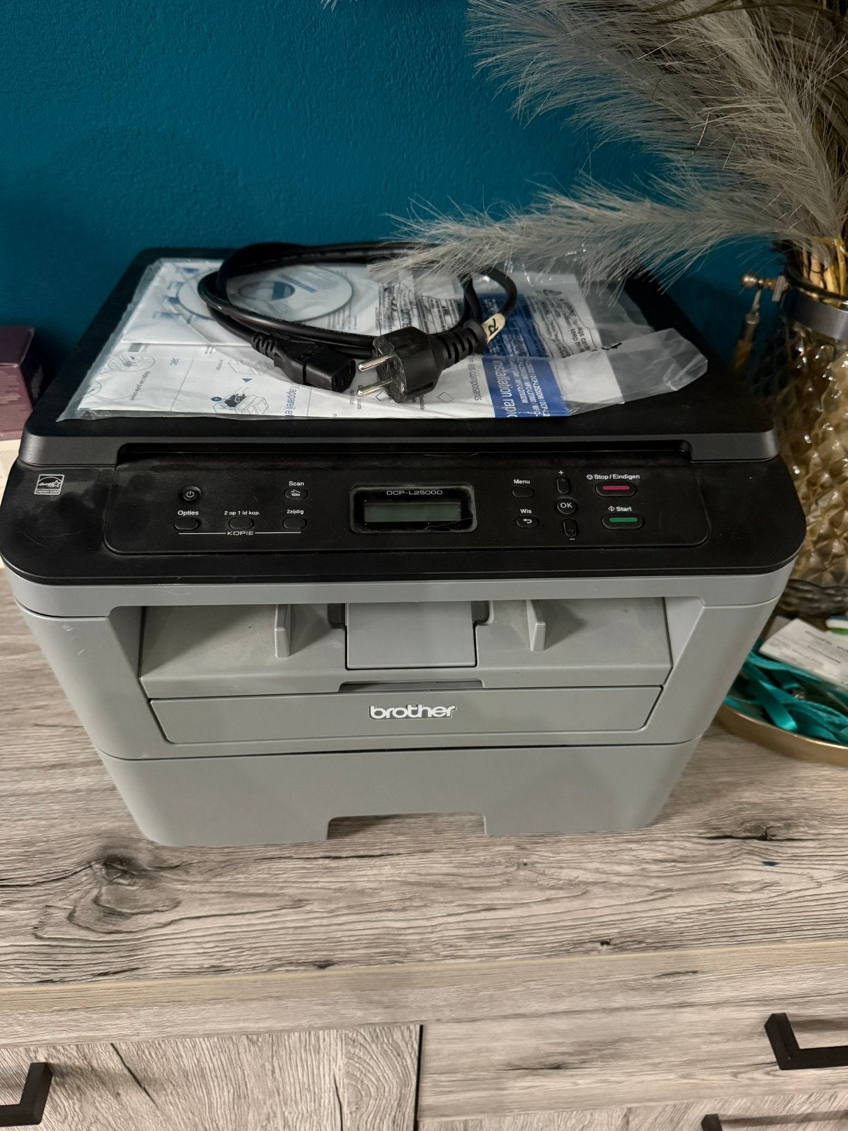 Brother laserprinter DCP-L2500D lees beschrijving!, Computers en Software, Printers, Ophalen, Gebruikt, All-in-one, Zwart-en-wit printen