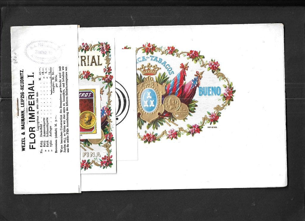 JgEtiket scan V5226, Ophalen, Gebruikt, Sigarenbandjes